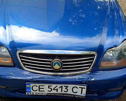 Синий Джили ЦК, объемом двигателя 1.5 л и пробегом 164 тыс. км за 1100 $, фото 1 на Automoto.ua