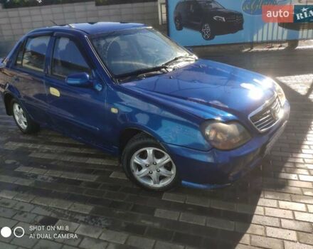 Синий Джили ЦК, объемом двигателя 1.5 л и пробегом 143 тыс. км за 999 $, фото 1 на Automoto.ua