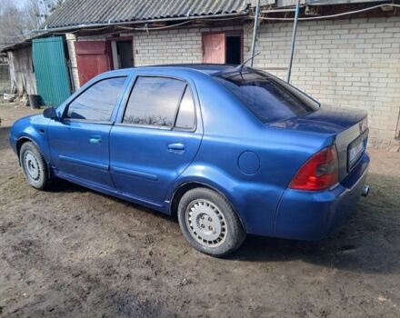 Синий Джили ЦК, объемом двигателя 1.5 л и пробегом 220 тыс. км за 1000 $, фото 4 на Automoto.ua