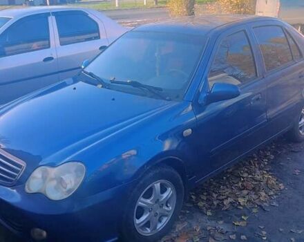 Синій Джилі ЦК, об'ємом двигуна 1.5 л та пробігом 100 тис. км за 2500 $, фото 1 на Automoto.ua