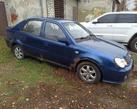 Синий Джили ЦК, объемом двигателя 1.5 л и пробегом 247 тыс. км за 1090 $, фото 2 на Automoto.ua