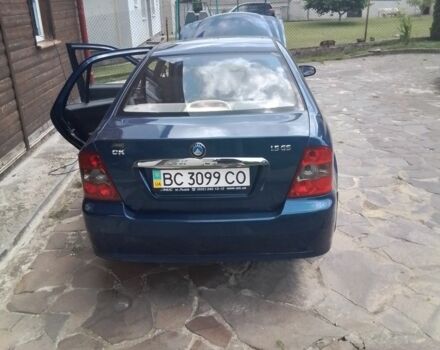 Синий Джили ЦК, объемом двигателя 1.5 л и пробегом 42 тыс. км за 2906 $, фото 2 на Automoto.ua