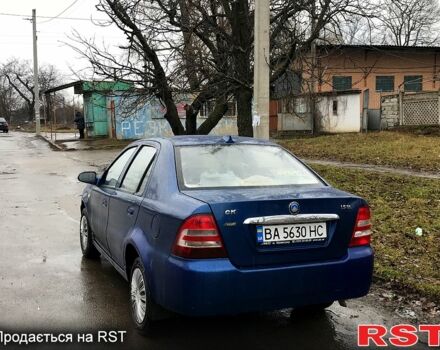 Синій Джилі ЦК, об'ємом двигуна 1.5 л та пробігом 300 тис. км за 2100 $, фото 1 на Automoto.ua