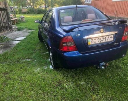 Синий Джили ЦК, объемом двигателя 1.6 л и пробегом 3 тыс. км за 1100 $, фото 4 на Automoto.ua