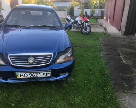 Синий Джили ЦК, объемом двигателя 1.6 л и пробегом 3 тыс. км за 1100 $, фото 1 на Automoto.ua