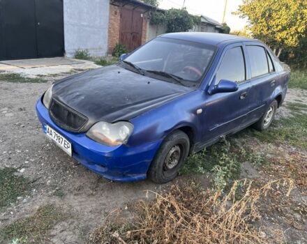 Синій Джилі ЦК, об'ємом двигуна 1.6 л та пробігом 200 тис. км за 604 $, фото 1 на Automoto.ua
