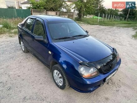 Синий Джили ЦК, объемом двигателя 1.5 л и пробегом 180 тыс. км за 1350 $, фото 1 на Automoto.ua