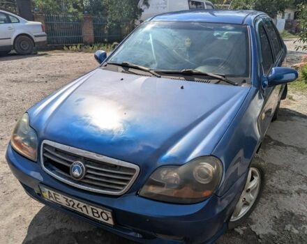 Синий Джили ЦК, объемом двигателя 1.5 л и пробегом 275 тыс. км за 1184 $, фото 1 на Automoto.ua