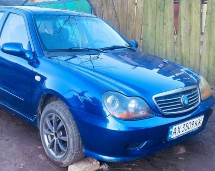 Синій Джилі ЦК, об'ємом двигуна 1.5 л та пробігом 50 тис. км за 1600 $, фото 1 на Automoto.ua