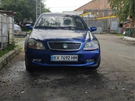 Синий Джили ЦК, объемом двигателя 1.5 л и пробегом 142 тыс. км за 1000 $, фото 1 на Automoto.ua