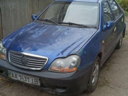 Синій Джилі ЦК, об'ємом двигуна 1.5 л та пробігом 78 тис. км за 1100 $, фото 1 на Automoto.ua