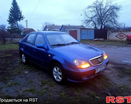 Синій Джилі ЦК, об'ємом двигуна 1.5 л та пробігом 86 тис. км за 2499 $, фото 1 на Automoto.ua