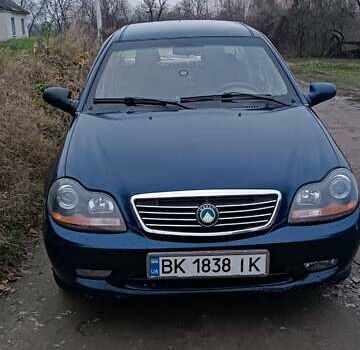 Синий Джили ЦК, объемом двигателя 1.5 л и пробегом 128 тыс. км за 1000 $, фото 1 на Automoto.ua