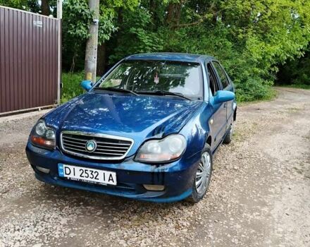 Синий Джили ЦК, объемом двигателя 1.5 л и пробегом 200 тыс. км за 1000 $, фото 1 на Automoto.ua