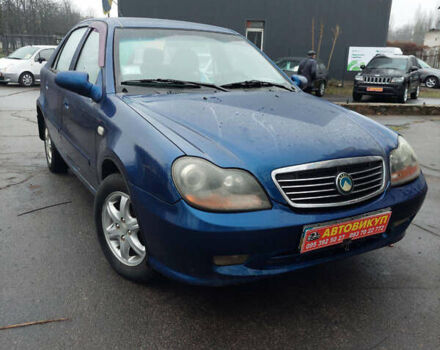 Синий Джили ЦК, объемом двигателя 1.5 л и пробегом 80 тыс. км за 2300 $, фото 1 на Automoto.ua