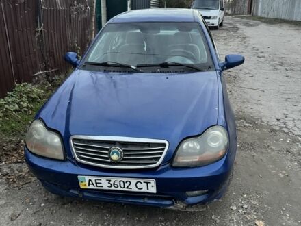 Синий Джили ЦК, объемом двигателя 1.5 л и пробегом 200 тыс. км за 900 $, фото 1 на Automoto.ua