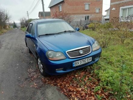 Синий Джили ЦК, объемом двигателя 1.5 л и пробегом 215 тыс. км за 1800 $, фото 1 на Automoto.ua