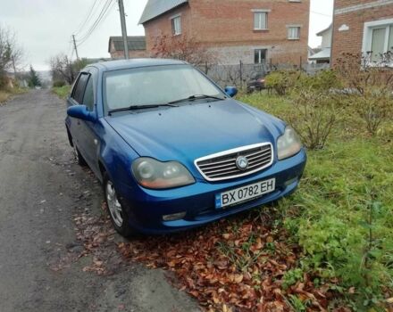 Синий Джили ЦК, объемом двигателя 1.5 л и пробегом 215 тыс. км за 1800 $, фото 1 на Automoto.ua