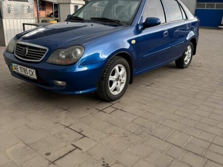 Синий Джили ЦК, объемом двигателя 1.5 л и пробегом 197 тыс. км за 2299 $, фото 1 на Automoto.ua