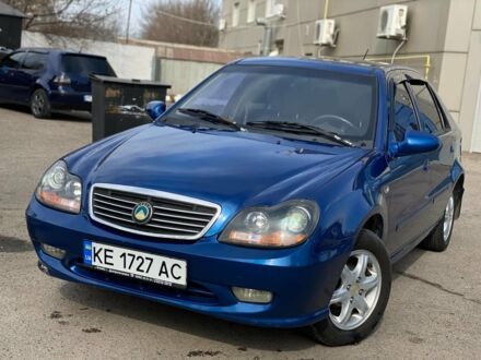 Синий Джили ЦК, объемом двигателя 1.5 л и пробегом 85 тыс. км за 2999 $, фото 1 на Automoto.ua