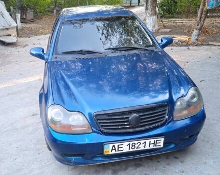 Синий Джили ЦК, объемом двигателя 1.5 л и пробегом 160 тыс. км за 1200 $, фото 1 на Automoto.ua