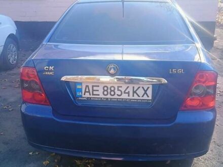 Синий Джили ЦК, объемом двигателя 1.5 л и пробегом 100 тыс. км за 2500 $, фото 1 на Automoto.ua