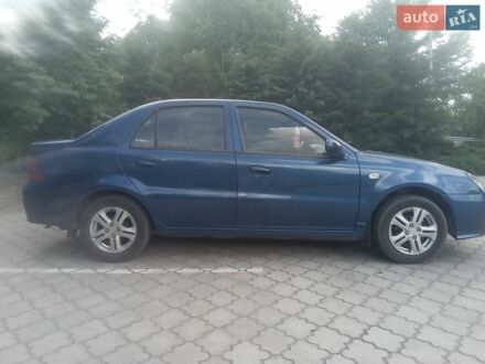 Синий Джили ЦК, объемом двигателя 1.5 л и пробегом 70 тыс. км за 2999 $, фото 1 на Automoto.ua