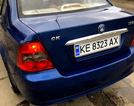 Синий Джили ЦК, объемом двигателя 1.5 л и пробегом 85 тыс. км за 2100 $, фото 1 на Automoto.ua