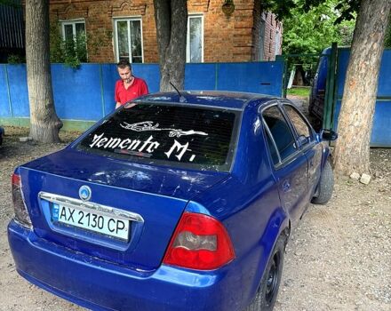 Синий Джили ЦК, объемом двигателя 1.5 л и пробегом 100 тыс. км за 350 $, фото 1 на Automoto.ua