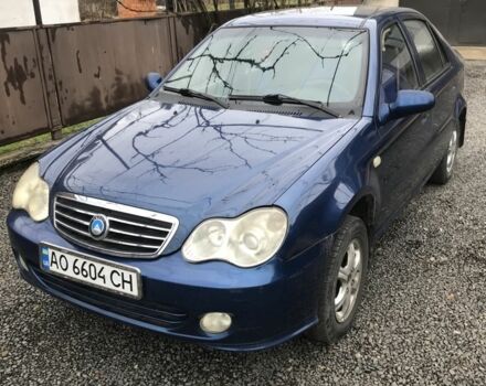 Синий Джили ЦК, объемом двигателя 1.5 л и пробегом 190 тыс. км за 1750 $, фото 1 на Automoto.ua