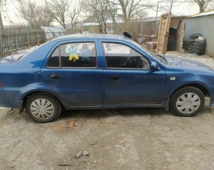 Синій Джилі ЦК, об'ємом двигуна 1.5 л та пробігом 150 тис. км за 1200 $, фото 1 на Automoto.ua