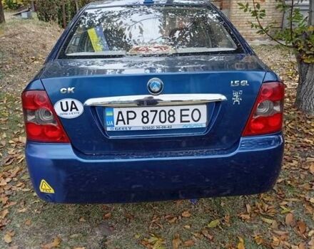 Синій Джилі ЦК, об'ємом двигуна 1.5 л та пробігом 180 тис. км за 2500 $, фото 1 на Automoto.ua