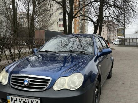 Синий Джили ЦК, объемом двигателя 1.5 л и пробегом 50 тыс. км за 2800 $, фото 1 на Automoto.ua