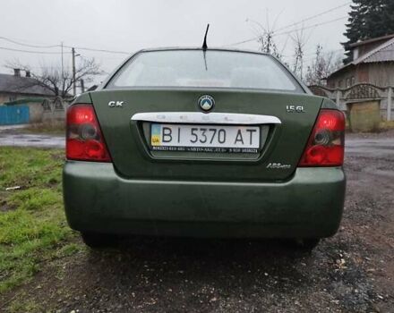 Зелений Джилі ЦК, об'ємом двигуна 1.5 л та пробігом 112 тис. км за 3100 $, фото 1 на Automoto.ua