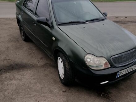 Джилі ЦК 2007 у Чернобае на Automoto.ua Зелений Джилі ЦК, об'ємом двигуна 1.5 л та пробігом 22 тис. км за 1000 $, фото 1 на Automoto.ua