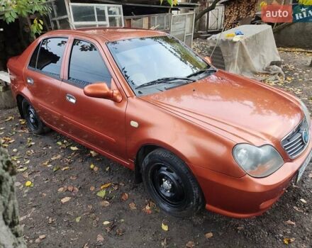 Помаранчевий Джилі ЦК, об'ємом двигуна 1.5 л та пробігом 74 тис. км за 2300 $, фото 1 на Automoto.ua