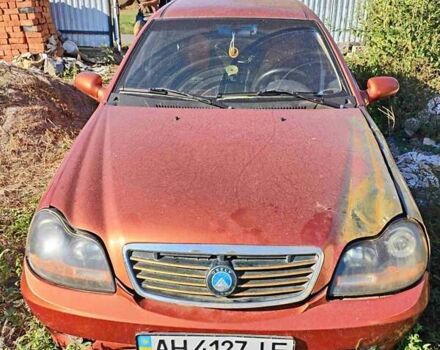 Оранжевый Джили ЦК, объемом двигателя 1.5 л и пробегом 100 тыс. км за 1160 $, фото 1 на Automoto.ua