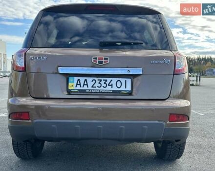 Джилі Емгранд Х7 2014 у Києві на Automoto.ua Коричневий Джилі Емгранд Х7, об'ємом двигуна 2 л та пробігом 140 тис. км за 4300 $, фото 12 на Automoto.ua
