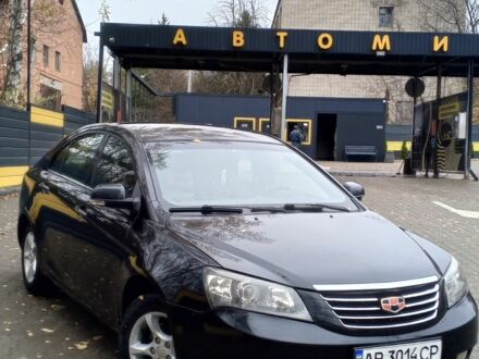 Черный Джили Эмгранд, объемом двигателя 1.8 л и пробегом 208 тыс. км за 3800 $, фото 1 на Automoto.ua