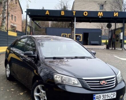 Черный Джили Эмгранд, объемом двигателя 1.8 л и пробегом 208 тыс. км за 3800 $, фото 1 на Automoto.ua