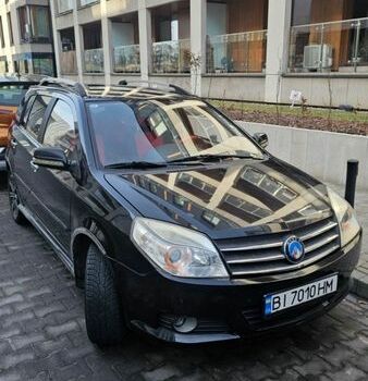 Черный Джили МК Кросс, объемом двигателя 1.5 л и пробегом 83 тыс. км за 3500 $, фото 1 на Automoto.ua