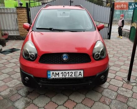 Червоний Джилі МК Крос, об'ємом двигуна 1.34 л та пробігом 101 тис. км за 3390 $, фото 1 на Automoto.ua