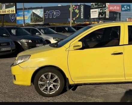 Желтый Джили МК, объемом двигателя 1.59 л и пробегом 70 тыс. км за 2600 $, фото 1 на Automoto.ua