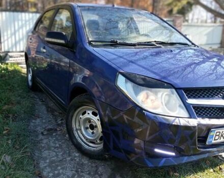 Синий Джили МК, объемом двигателя 1.59 л и пробегом 200 тыс. км за 600 $, фото 6 на Automoto.ua