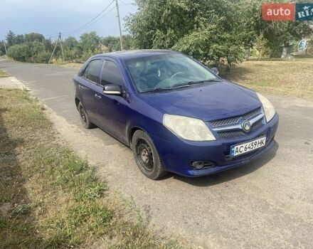 Синий Джили МК, объемом двигателя 1.6 л и пробегом 135 тыс. км за 1349 $, фото 1 на Automoto.ua