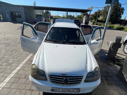 Белый Джили МР, объемом двигателя 1.5 л и пробегом 240 тыс. км за 1200 $, фото 1 на Automoto.ua