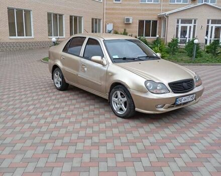 Желтый Джили МР, объемом двигателя 1.5 л и пробегом 142 тыс. км за 1650 $, фото 1 на Automoto.ua