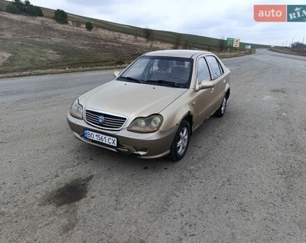 Желтый Джили МР, объемом двигателя 1.5 л и пробегом 161 тыс. км за 750 $, фото 1 на Automoto.ua
