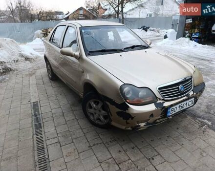 Жовтий Джилі МР, об'ємом двигуна 1.5 л та пробігом 163 тис. км за 950 $, фото 1 на Automoto.ua