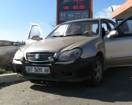 Желтый Джили МР, объемом двигателя 1.5 л и пробегом 209 тыс. км за 1500 $, фото 1 на Automoto.ua